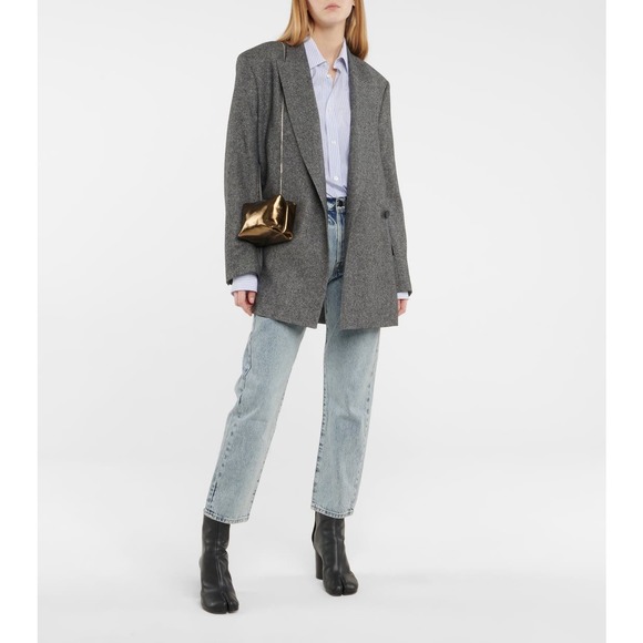 NEW Frame Le Original High Rise Straight Fit Jean Ankle Richlake Women's Size 27 - Picture 1 of 12